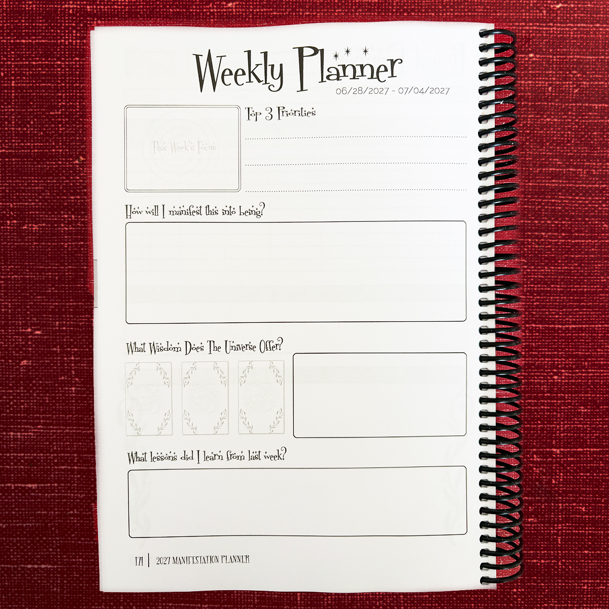 Weekly Planner